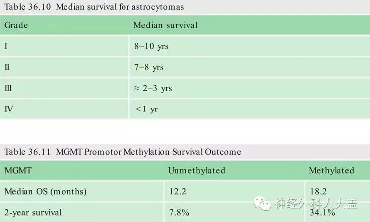 HandbookofNeurosurgery,Thieme（2016）:高级别胶质瘤的临床治疗