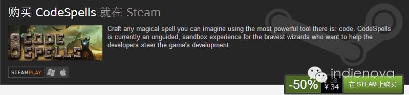 indienovaPicks:程序写累了就玩玩编程游戏吧