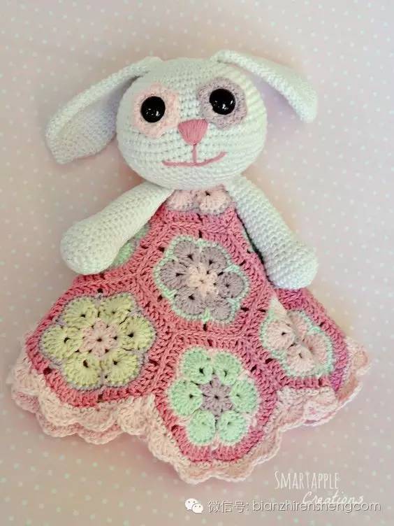 钩针拼花教程,拼花钩针图解