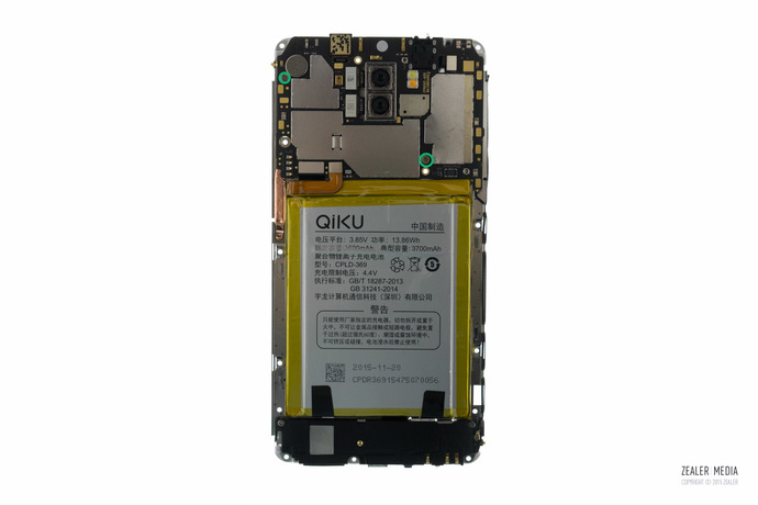 360大神手机拆机,360onex评测拆机