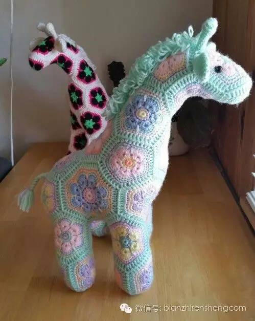 钩针拼花教程,拼花钩针图解