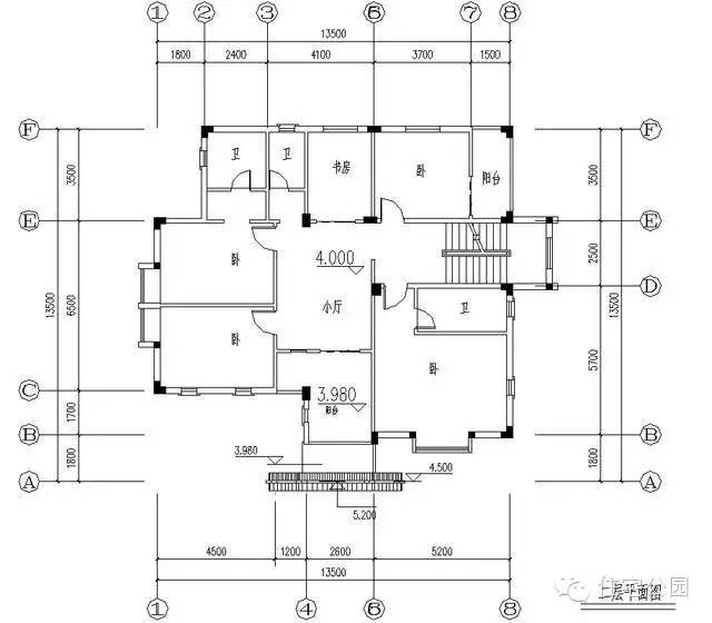 新农村户型平面图,新农村自建房兄弟双拼户型