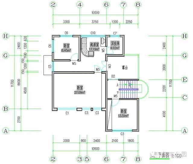 新农村户型平面图,新农村自建房兄弟双拼户型