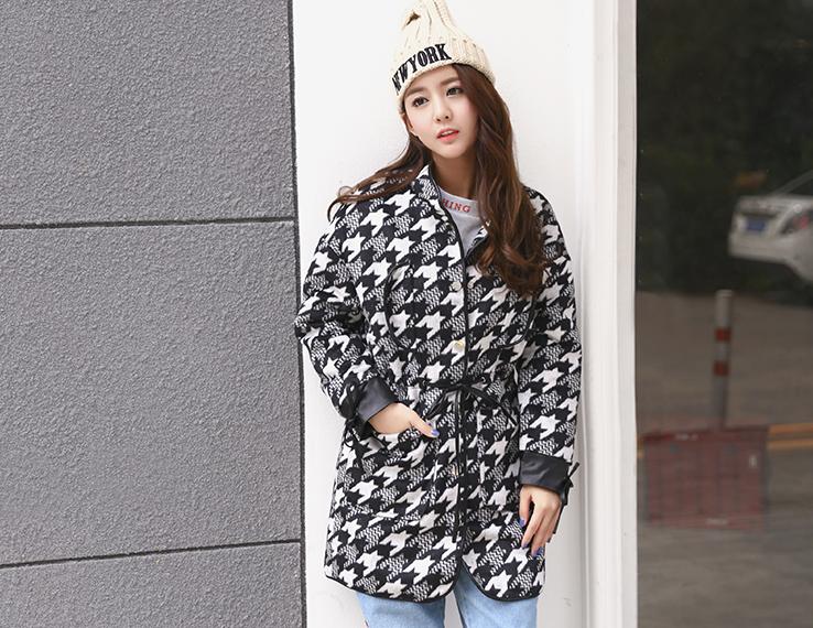 腊七腊八、冻掉下巴!寒意未减,喝碗腊八粥!千鸟格毛呢外套走起