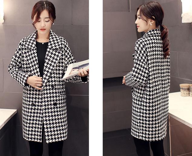 腊七腊八、冻掉下巴!寒意未减,喝碗腊八粥!千鸟格毛呢外套走起