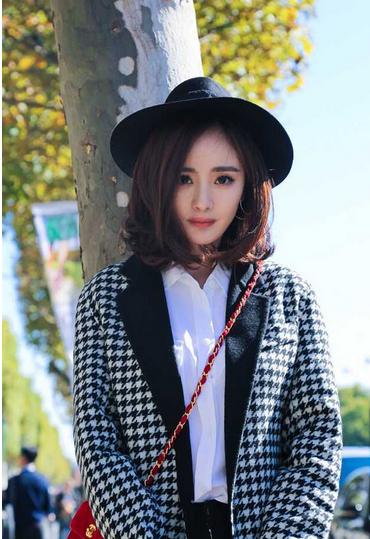 腊七腊八、冻掉下巴!寒意未减,喝碗腊八粥!千鸟格毛呢外套走起