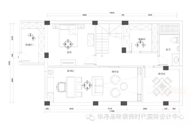 景瑞望府90平小二室装修风格,景瑞御府92平装修效果图