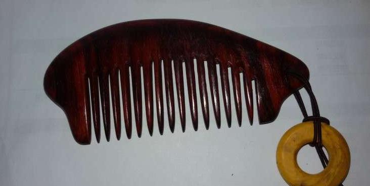 小叶紫檀梳子正品手工,小叶紫檀木梳子图片大全
