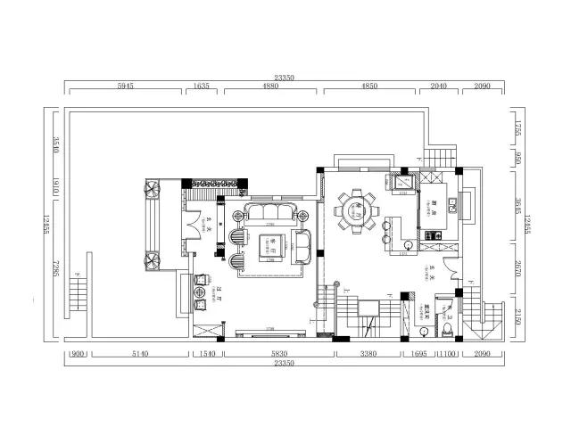 简欧现代豪宅装修,轻奢简欧风格居室空间设计