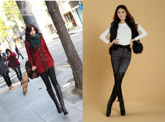 冬天棉裤不臃肿的穿法,寒潮来袭准备好棉袄棉裤