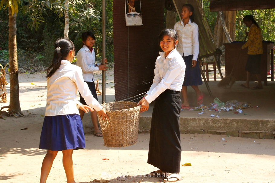 柬埔寨吴哥窟写真,柬埔寨暹粒吴哥高中
