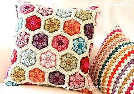 钩针拼花教程,拼花钩针图解