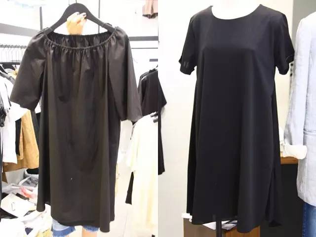 短袖小黑裙推荐小众高级感遮肚子,夏天小黑裙推荐