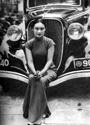 民国影后胡蝶,民国影后胡蝶彩色影像