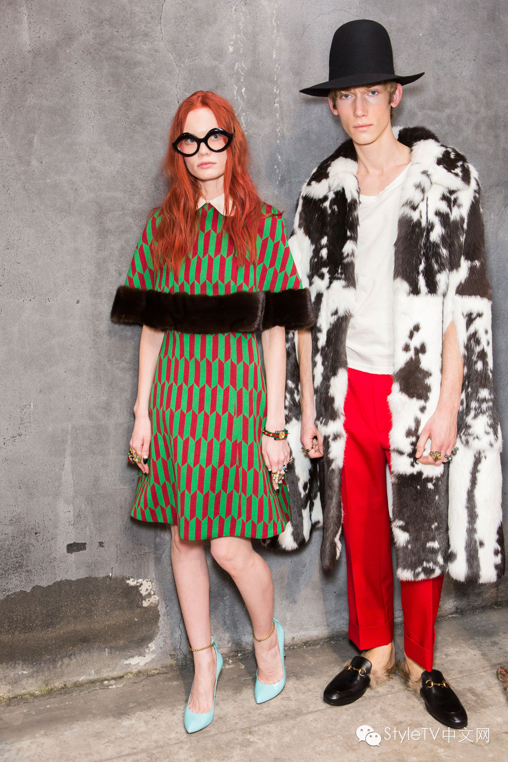 美cry！窥探躲在GUCCI后台的少男少女们