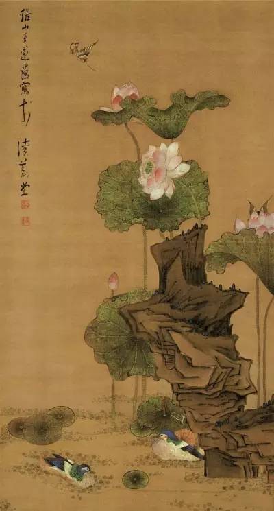 名家国画黄永玉先生的荷花,历代国画荷花作品图片及价格