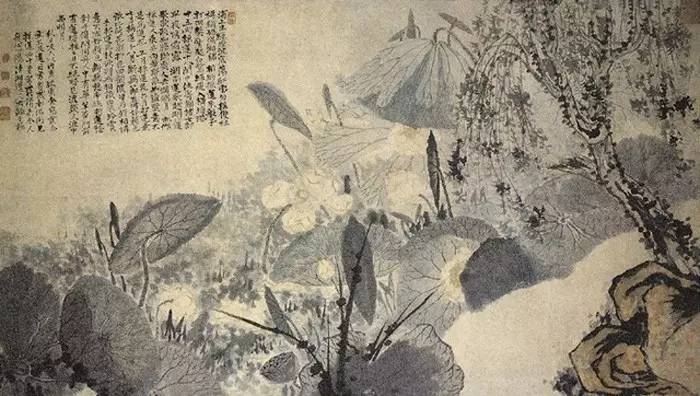 名家国画黄永玉先生的荷花,历代国画荷花作品图片及价格