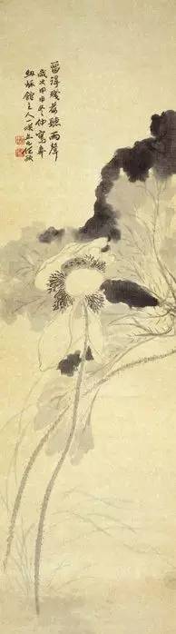 名家国画黄永玉先生的荷花,历代国画荷花作品图片及价格