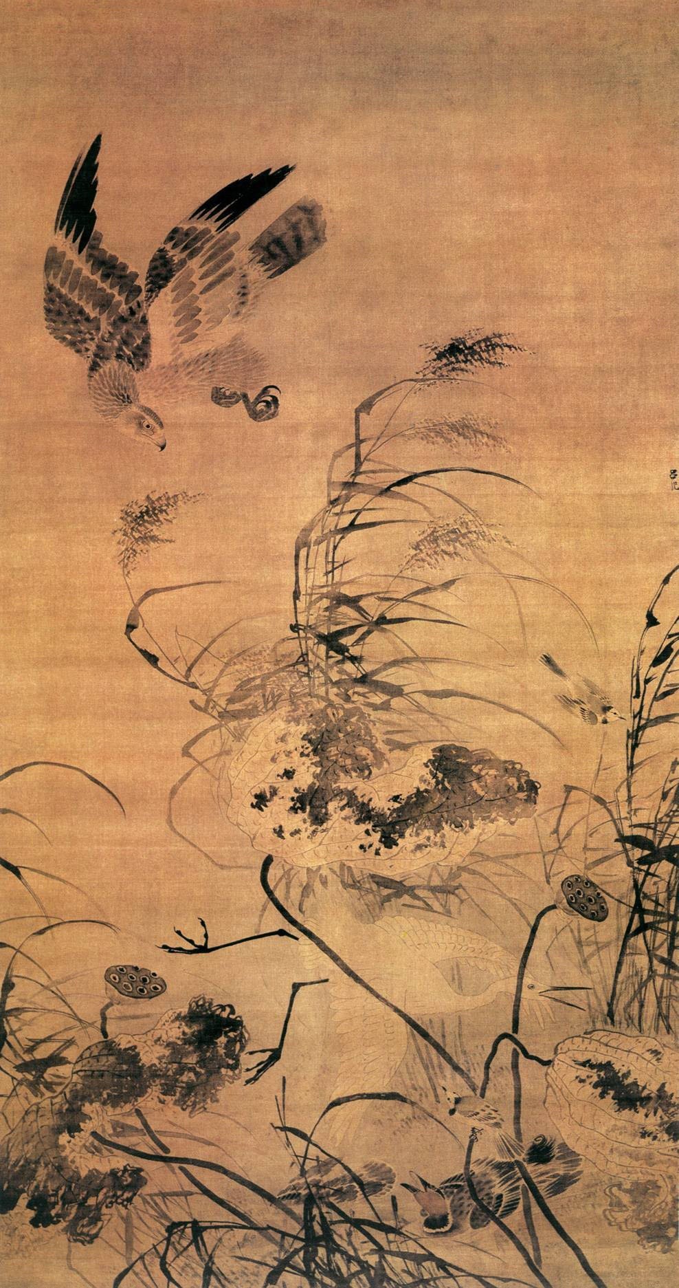 名家国画黄永玉先生的荷花,历代国画荷花作品图片及价格
