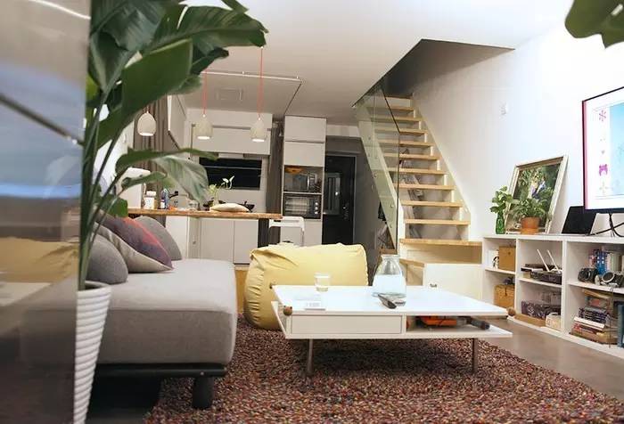 晒家两人两喵孙先生家,96平,混搭复式....