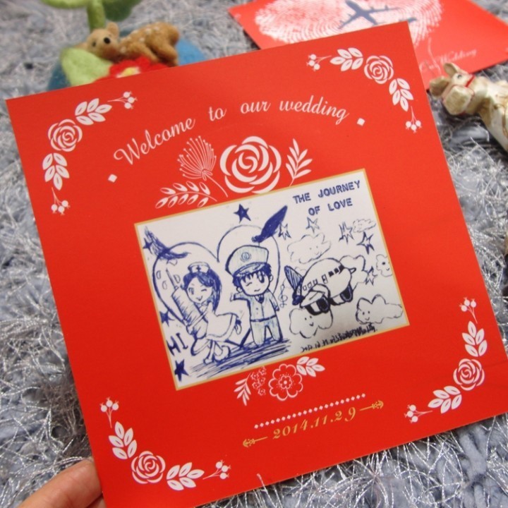 这张婚礼请柬有“毒”，还不速来围观！