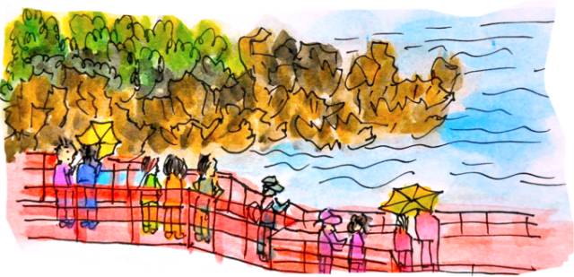 韩国济州岛旅游图片大全,济州岛手绘