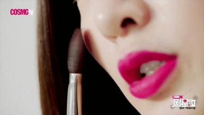 见过江疏影本人,化妆前后的江疏影