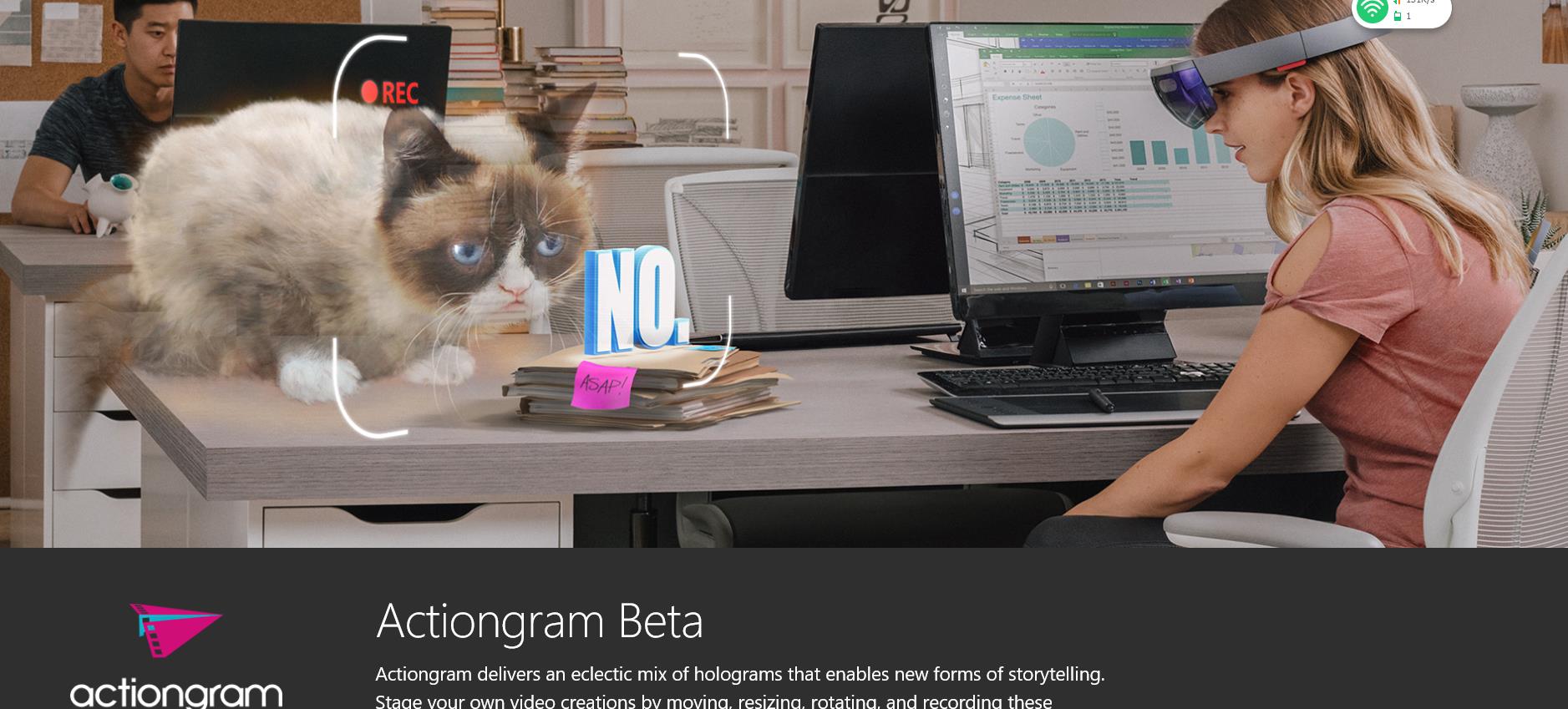 微软的现实增强神器Hololens，终于3000美金开售了！