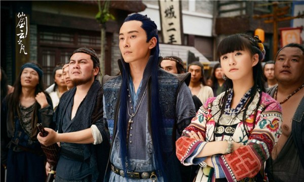 赵丽颖赵露思白鹿古力娜扎,赵丽颖和李易峰青云志