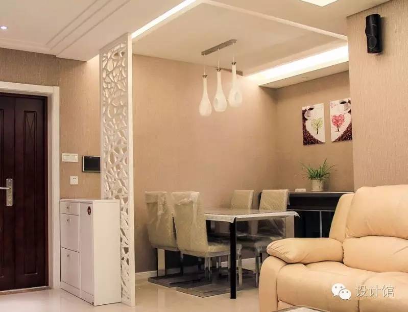 进门就是长廊怎么做隔断,大门隔断轻奢