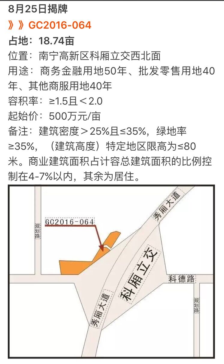 南宁盛天拿地五象,南宁最新拿地