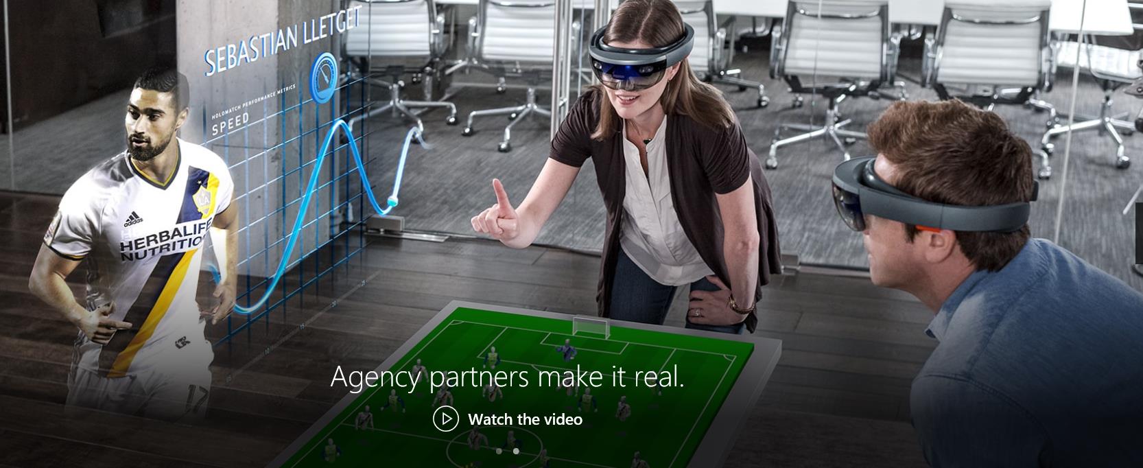 微软的现实增强神器Hololens，终于3000美金开售了！