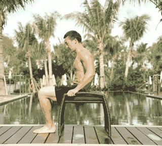 漂亮的马甲线和汗水是分不开的,最完美的人鱼马甲线