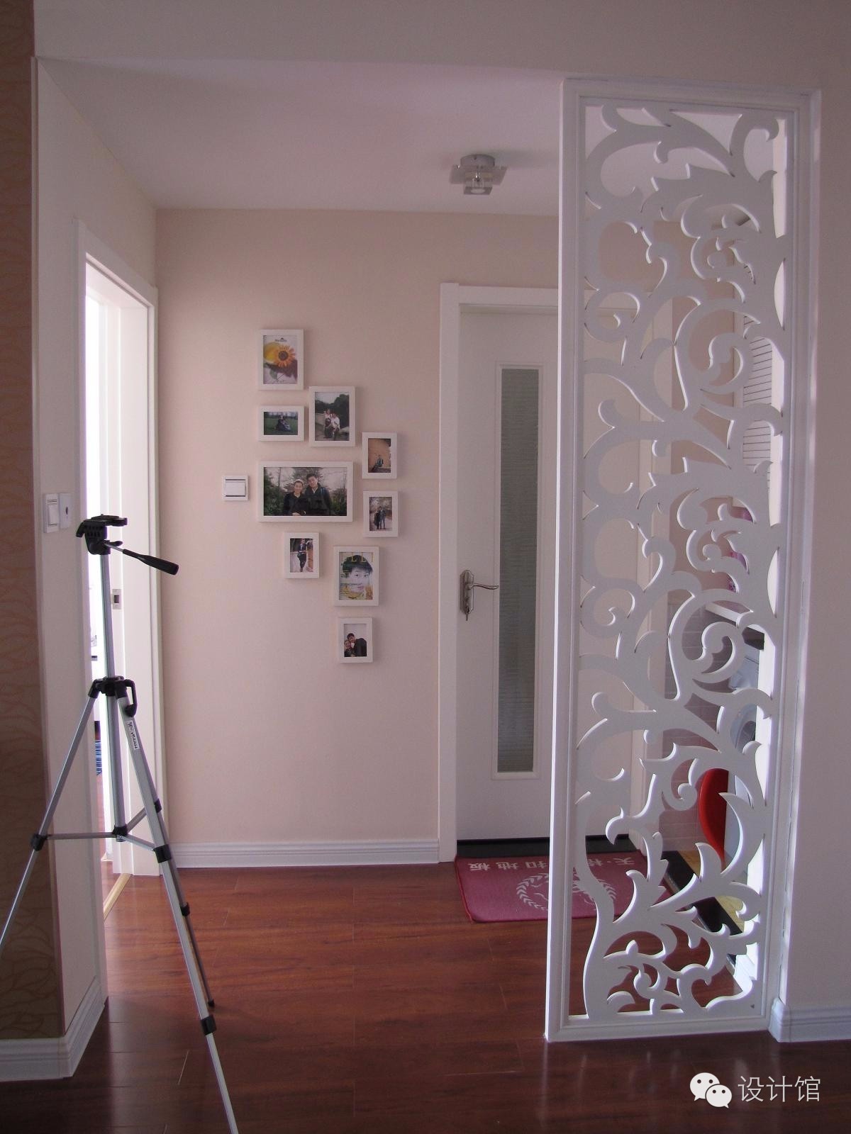 进门就是长廊怎么做隔断,大门隔断轻奢