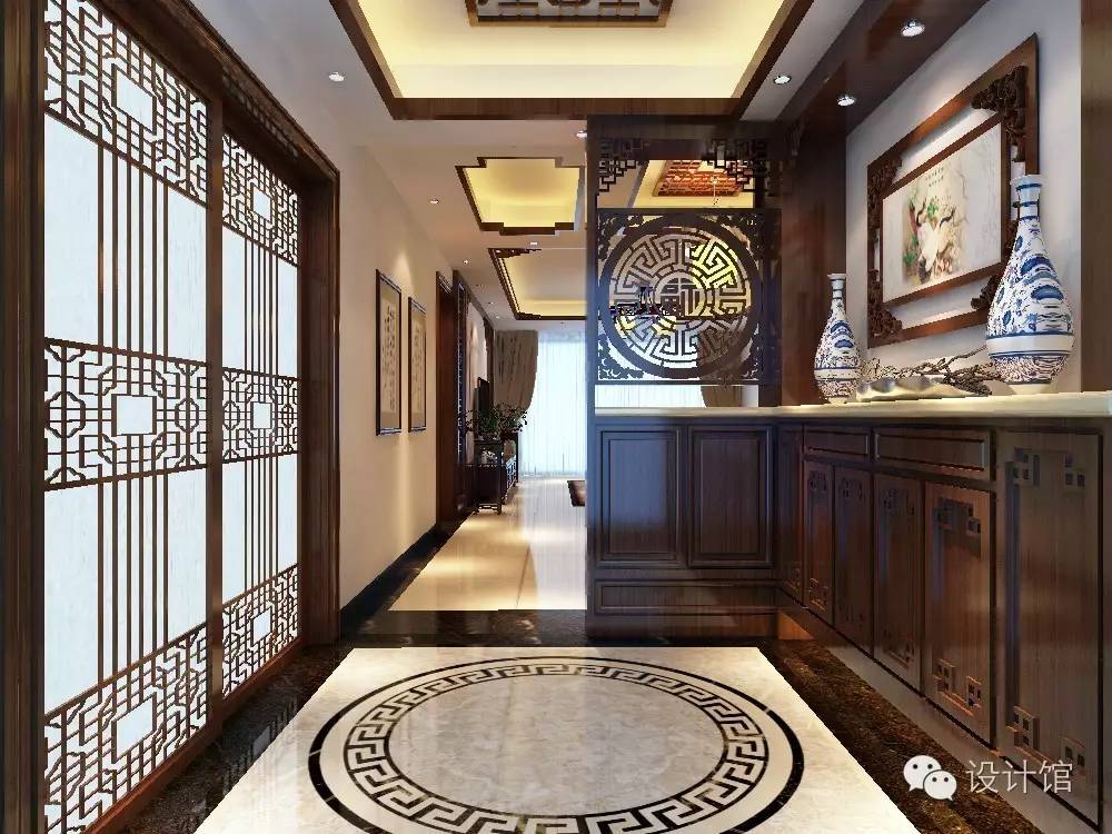 进门就是长廊怎么做隔断,大门隔断轻奢