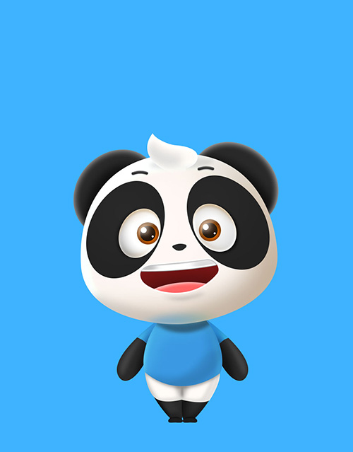 淘宝美工设计，3D卡通熊猫形象教程，必读干货