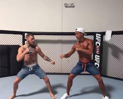 足坛与明星,足坛球星遇上篮坛巨星