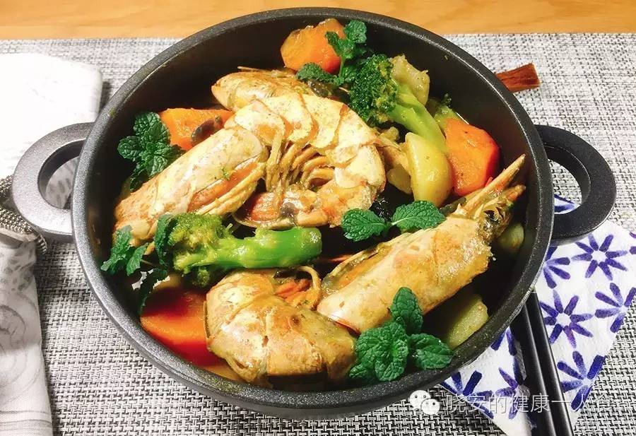 咖喱阿根廷红虾教程,咖喱阿根廷红虾做法