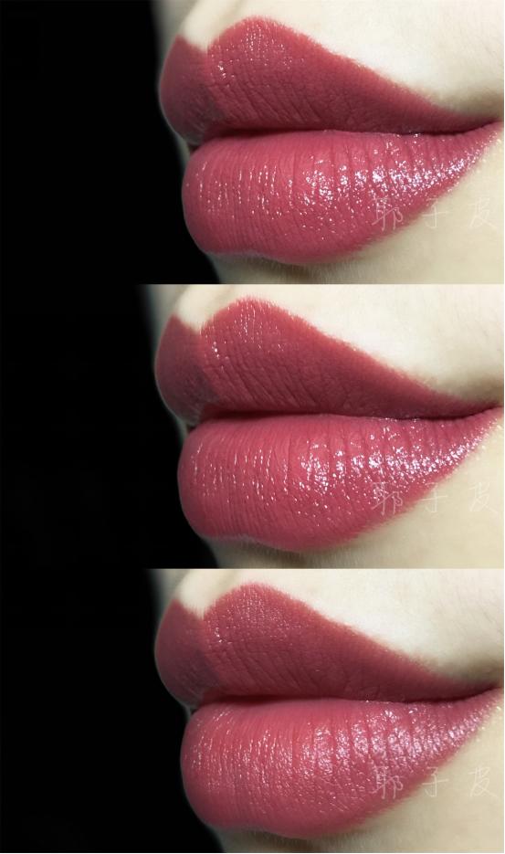 紫调豆沙色口红和红调豆沙色口红,口红试色30支豆沙色口红合集