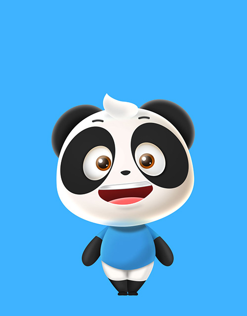 淘宝美工设计，3D卡通熊猫形象教程，必读干货