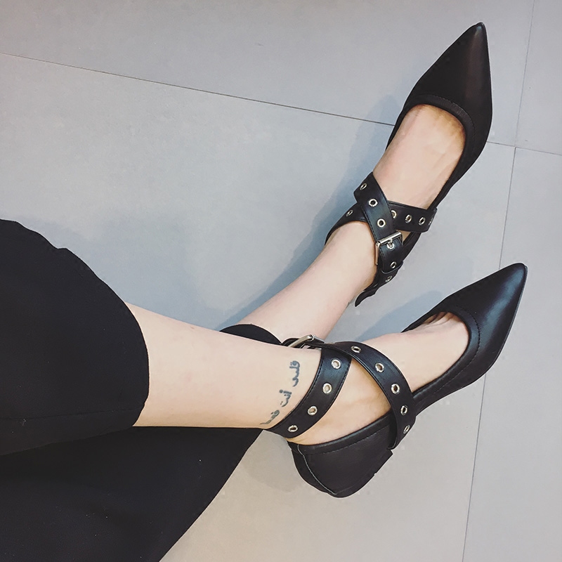 尖头女鞋给你气质,尖头女人味鞋新款2022爆款