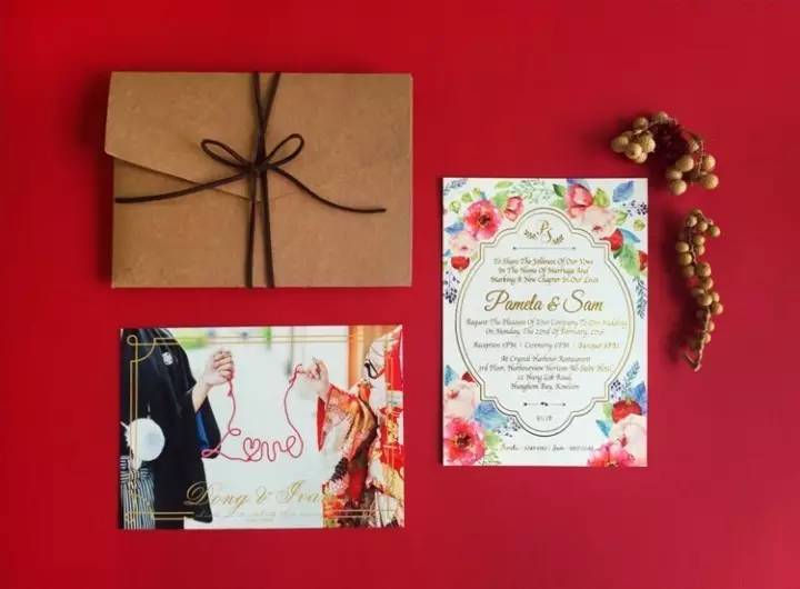 这张婚礼请柬有“毒”，还不速来围观！