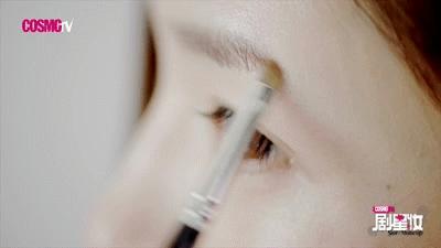 见过江疏影本人,化妆前后的江疏影