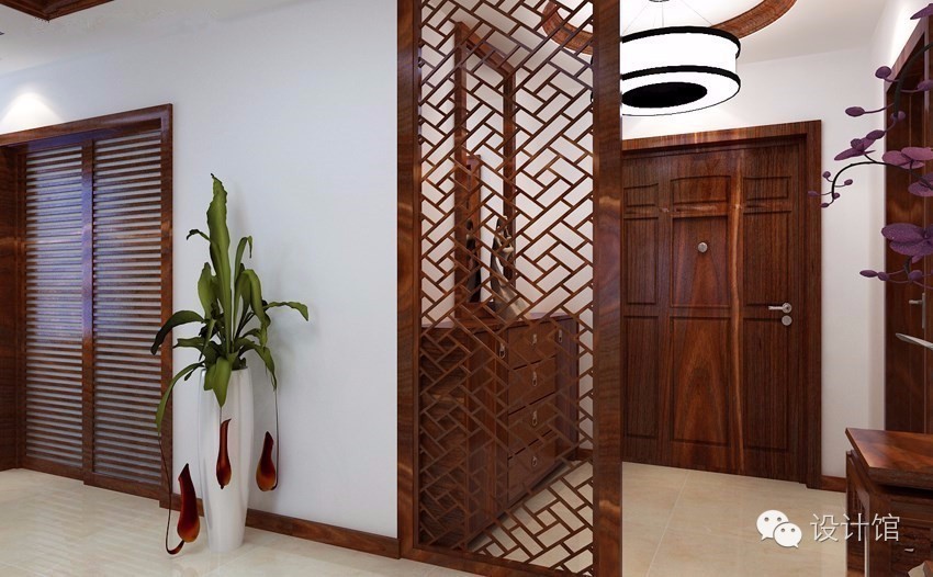 进门就是长廊怎么做隔断,大门隔断轻奢