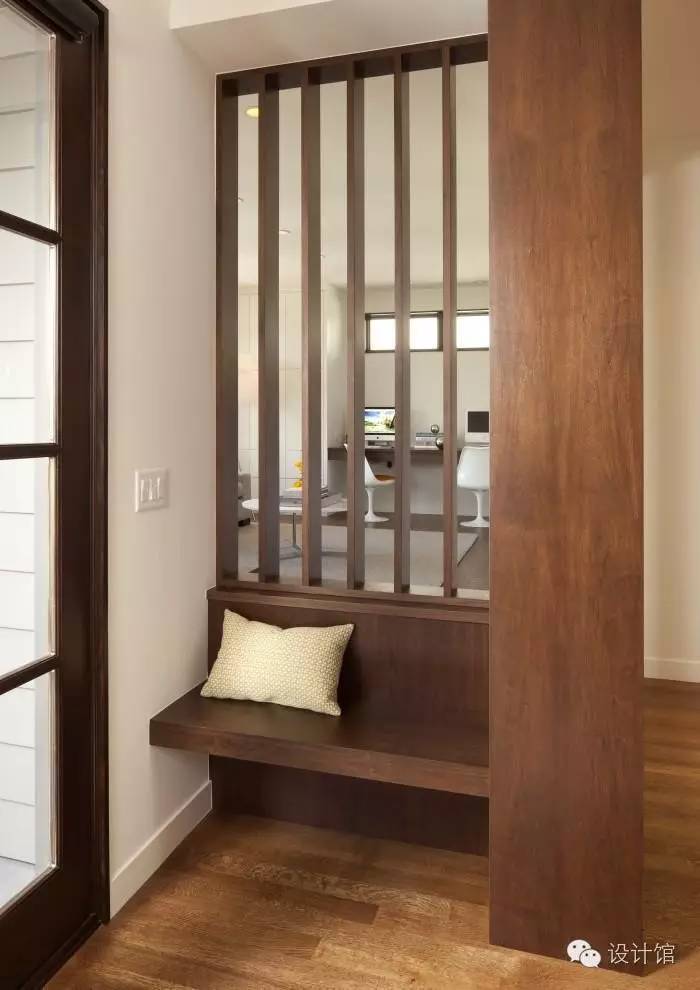进门就是长廊怎么做隔断,大门隔断轻奢