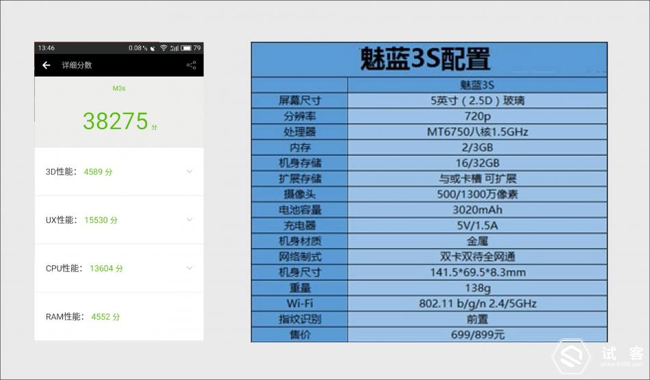 魅蓝3青年良品参数,魅蓝3s标准版评测