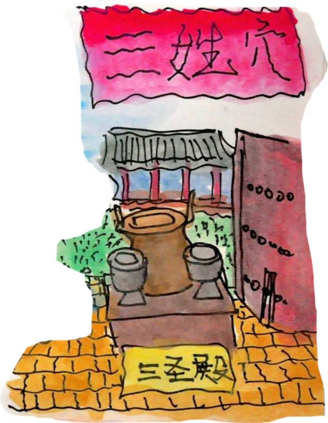 韩国济州岛旅游图片大全,济州岛手绘