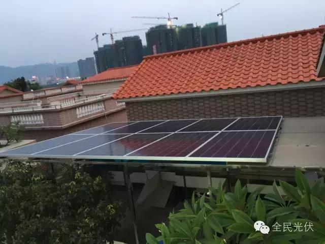 光伏电站能抗台风吗,台风下的光伏事故