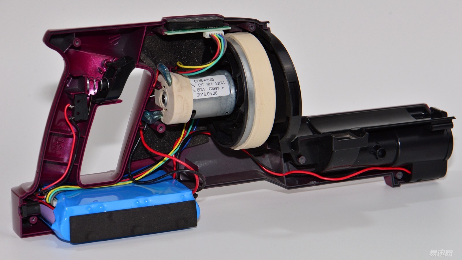 海尔吸尘器zc405s评测,海尔hzw1207z吸尘器拆解