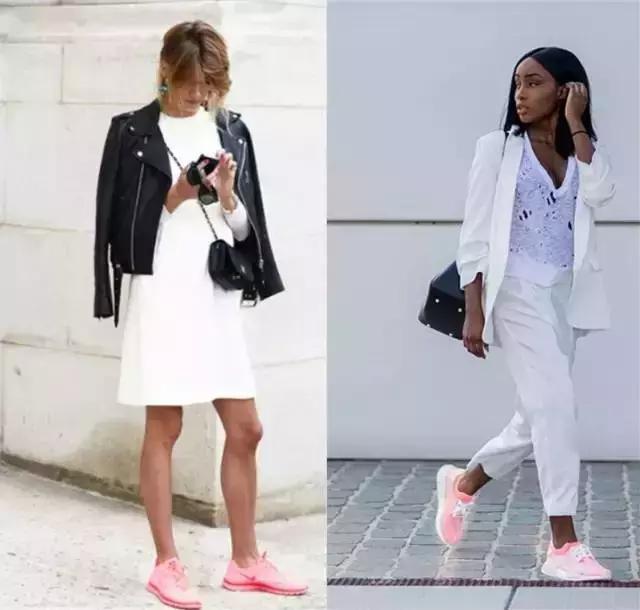 忘记你的小白鞋吧！现在是小粉鞋当道